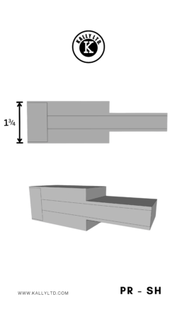4 Panel Shaker Solid Door – SH-004 - Image 2