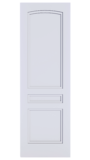 White Shaker Step door enhancing room aesthetics