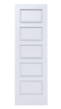 Raised panel door with modern finishes for home interiors