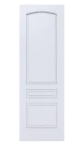 Interior door with raised panel design for added elegance