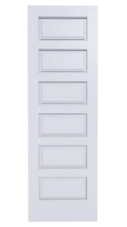Sturdy and stylish raised panel interior door