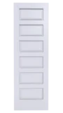 Sturdy and stylish raised panel interior door