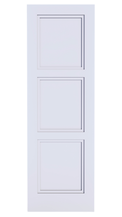 Space-saving Shaker Step door for closets