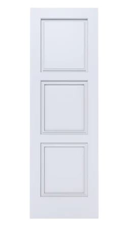 Double panel raised door offering durability and style