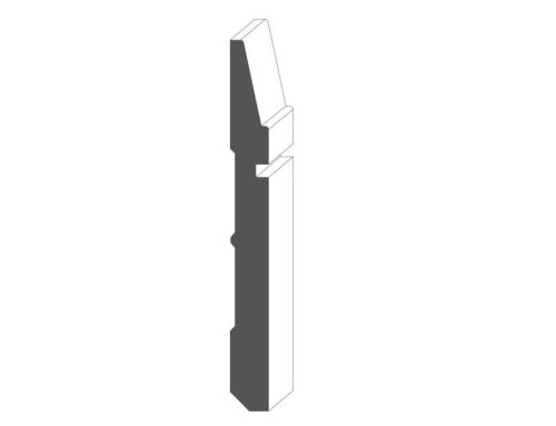 Baseboard moulding profile