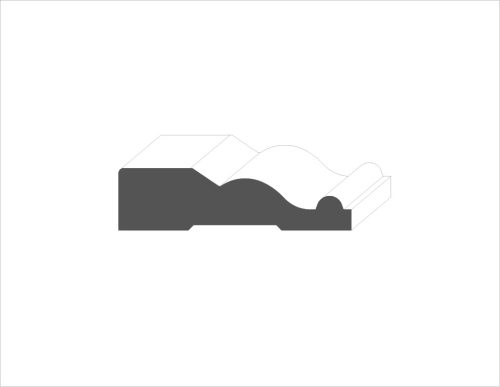 Casing moulding profile