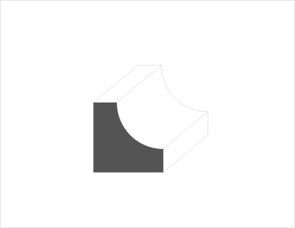 Cove moulding profile