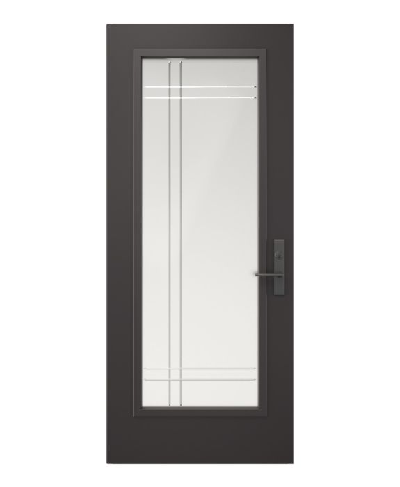 DISTANCE door glass pattern