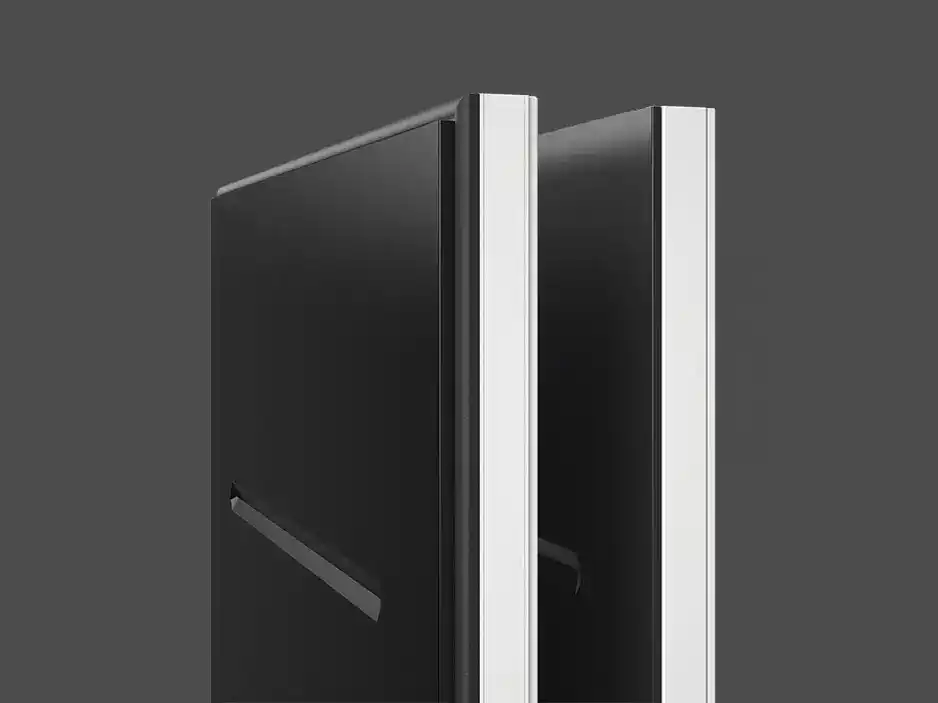 Heavy-duty steel door with reinforced security features – Durable and fire-resistant entry door.