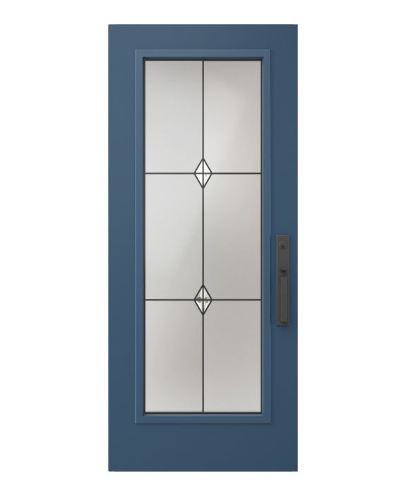 LUXE door glass pattern