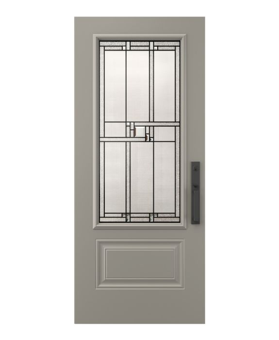 RUBIK door glass pattern