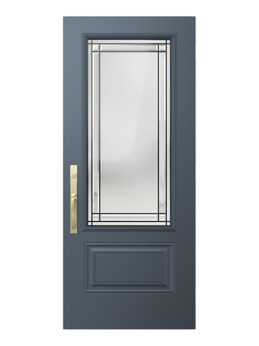 Door glass with intricate patterns for classic home designs