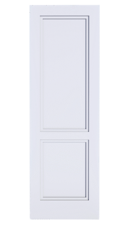 2 Panel Shaker Step Solid Door – SHS-002