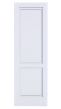 2 Panel Shaker Step Solid Door – SHS-002