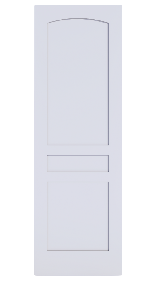 Shaker door with a smooth finish for a polished look