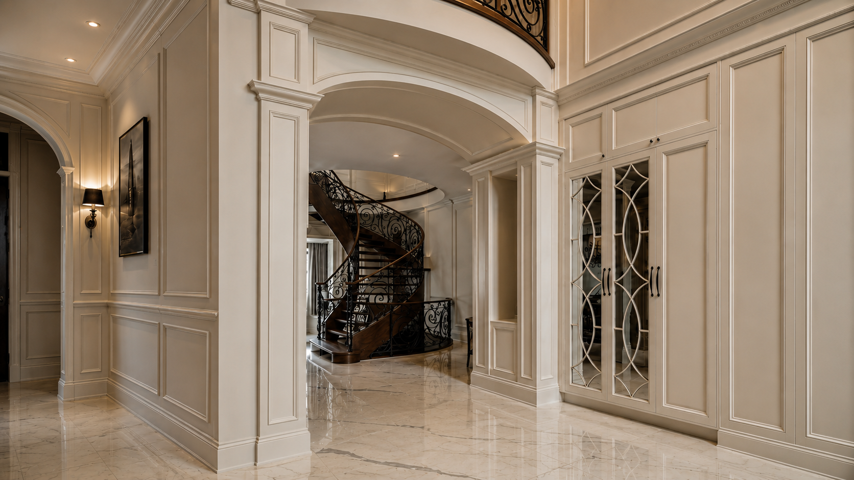 Custom wood mouldings by Kally LTD